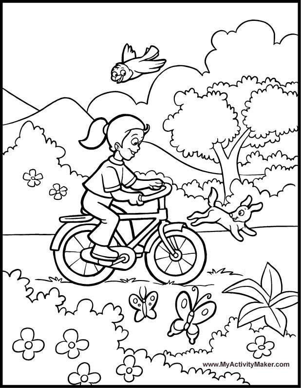 Coloriages printemps 116