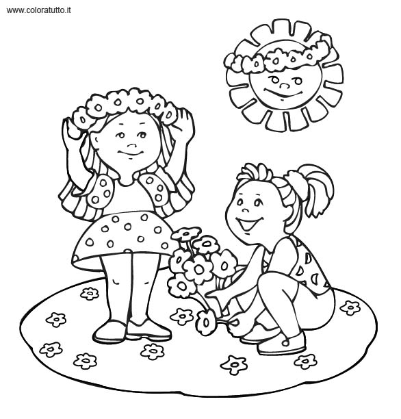 Coloriages printemps 325