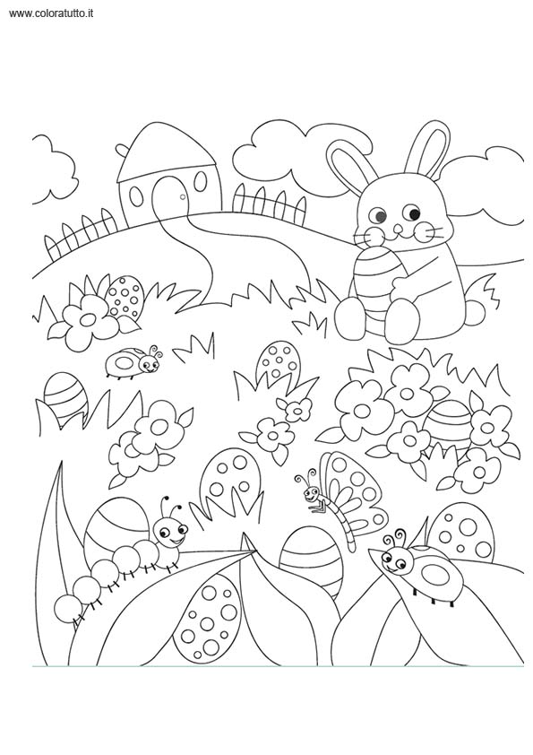 Coloriages printemps 71