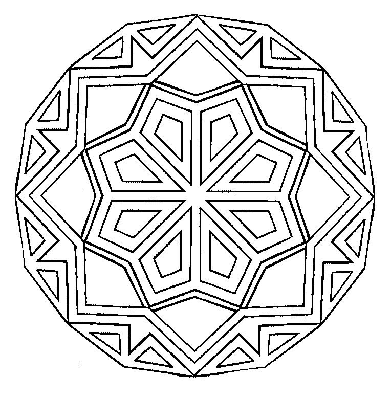 Coloriages special mandala 102