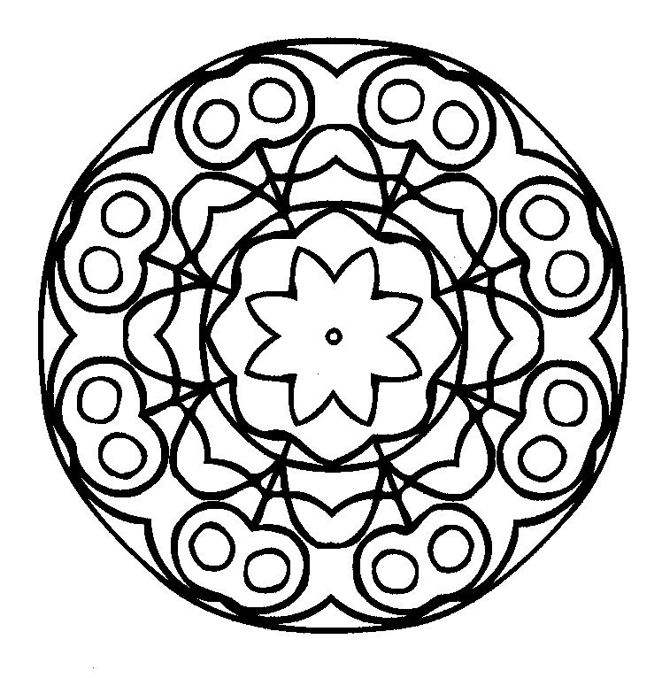 Coloriages special mandala 103