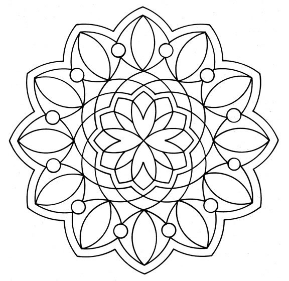 Coloriages special mandala 106