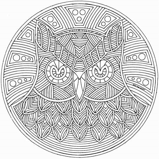 Coloriages special mandala 127