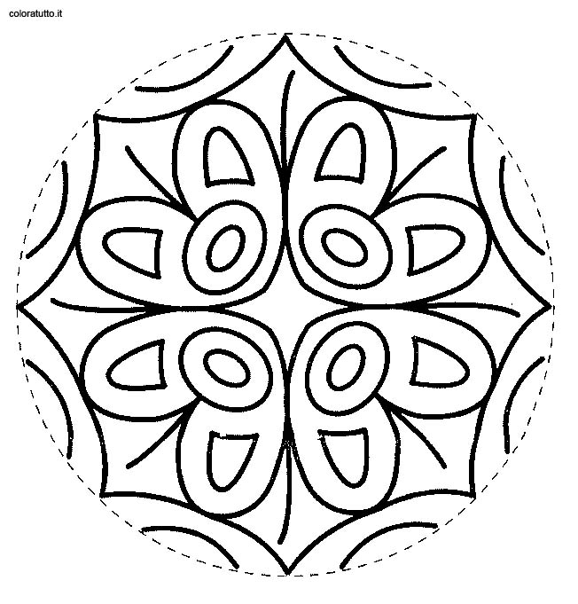 Coloriages special mandala 155