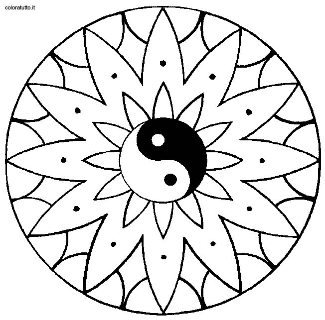 Coloriages special mandala 157