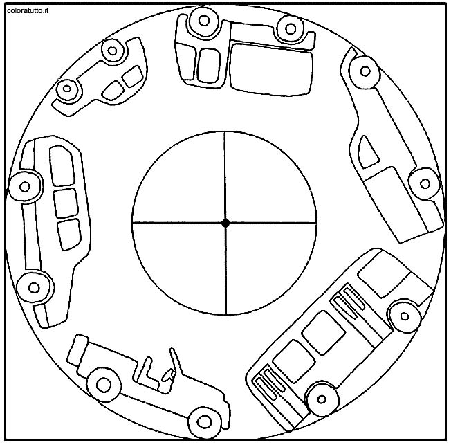 Coloriages special mandala 215