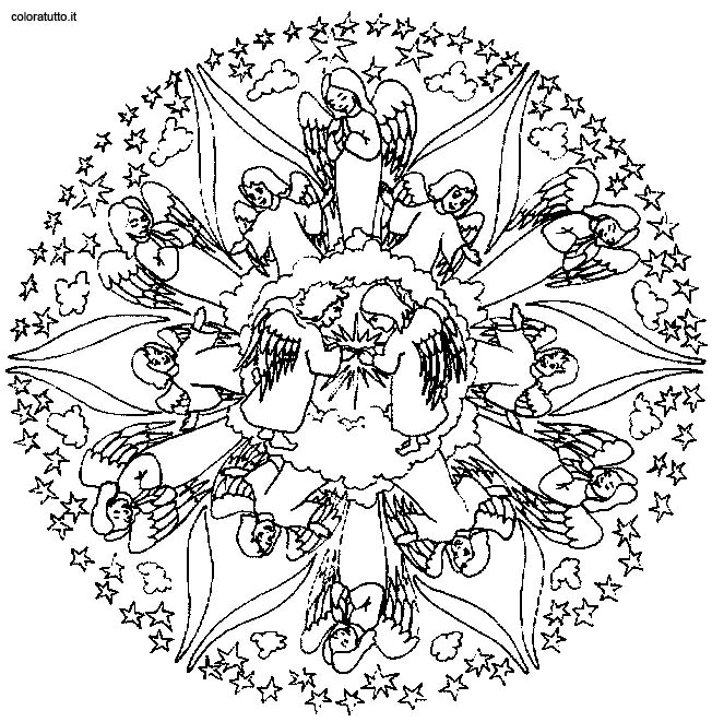 Coloriages special mandala 244