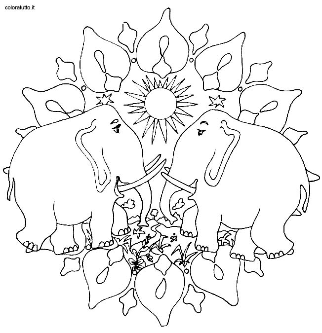 Coloriages special mandala 279