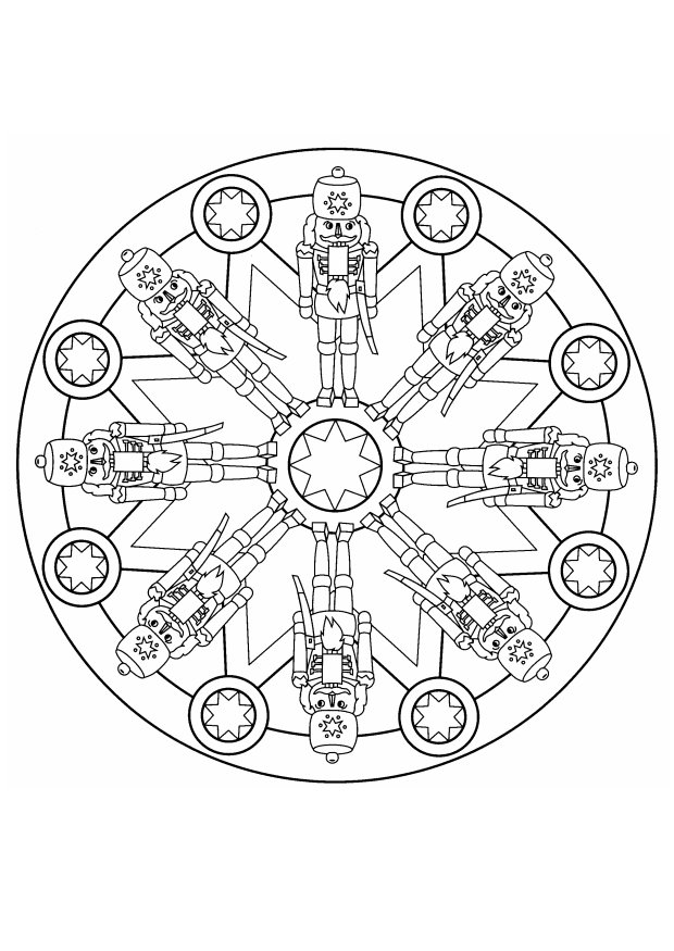 Coloriages special mandala 280