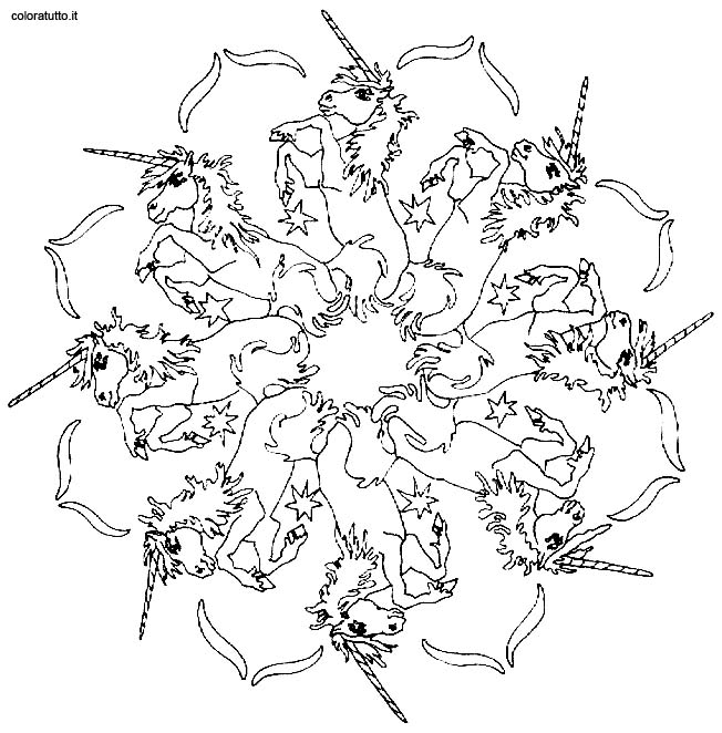 Coloriages special mandala 317