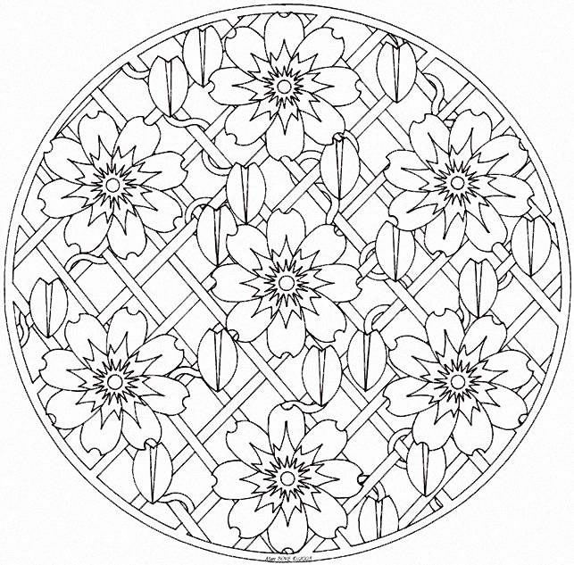 Coloriages special mandala 59