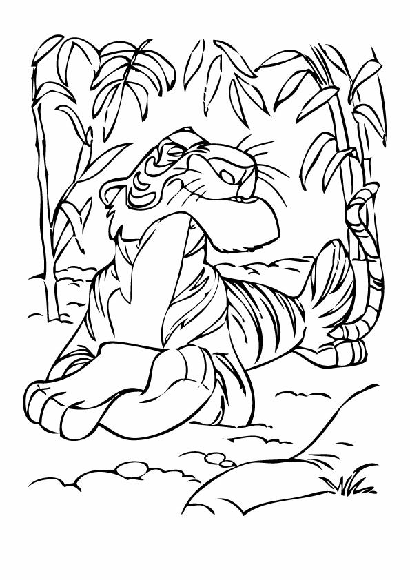 Coloriage Tigre 21  LesColoriages.net